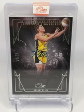 2025 Panini One and One WNBA Spotlight Signatures Kelsey Plum #SSV-KP /99 