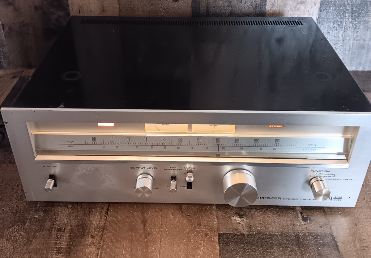 Vintage Pioneer TX-9500 AM/FM Stereo Tuner Tested Please Read | eBay