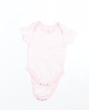 Baby UK Size 3-6 Months Pure Baby Pink Romper One-Piece