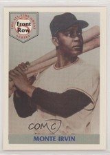 1992 Front Row The All-Time Great Series Promos Monte Irvin #1 HOF 0q3