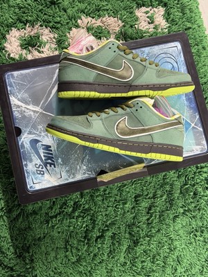 Nike SB Dunk Low Concepts Green Lobster Sneakers Size 10m Brand New Special Box