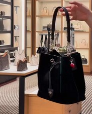 NWT Coach Rowan Bucket Bag With Cherry Charm CCZ89