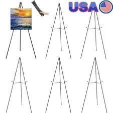 Portable Adjustable Metal Easel Stand Lightweight Tripod Indoor Outdoor Display