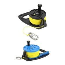 Scubas Diving Reel Line Scubas Ratchets Dives Reel with Thumb Stoppers