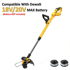 For DEWALT 18V Electric Cordless Grass Trimmer Strimmer Garden Edger Cutter