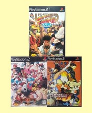PS2 Hyper Street Fighter II 3rd EX3 3er Set Playstation 2 Japanisch Ver Getestet