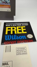 City Connection NES CIB Complete /w Reg & Promo Poster Racing