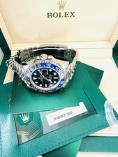 Unworn Men’s Rolex GMT-Master II "Batgirl" 40mm Ref 126710BLNR ~ Box & Papers 10