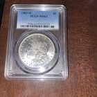 1883-O Morgan Silver Dollar MS63