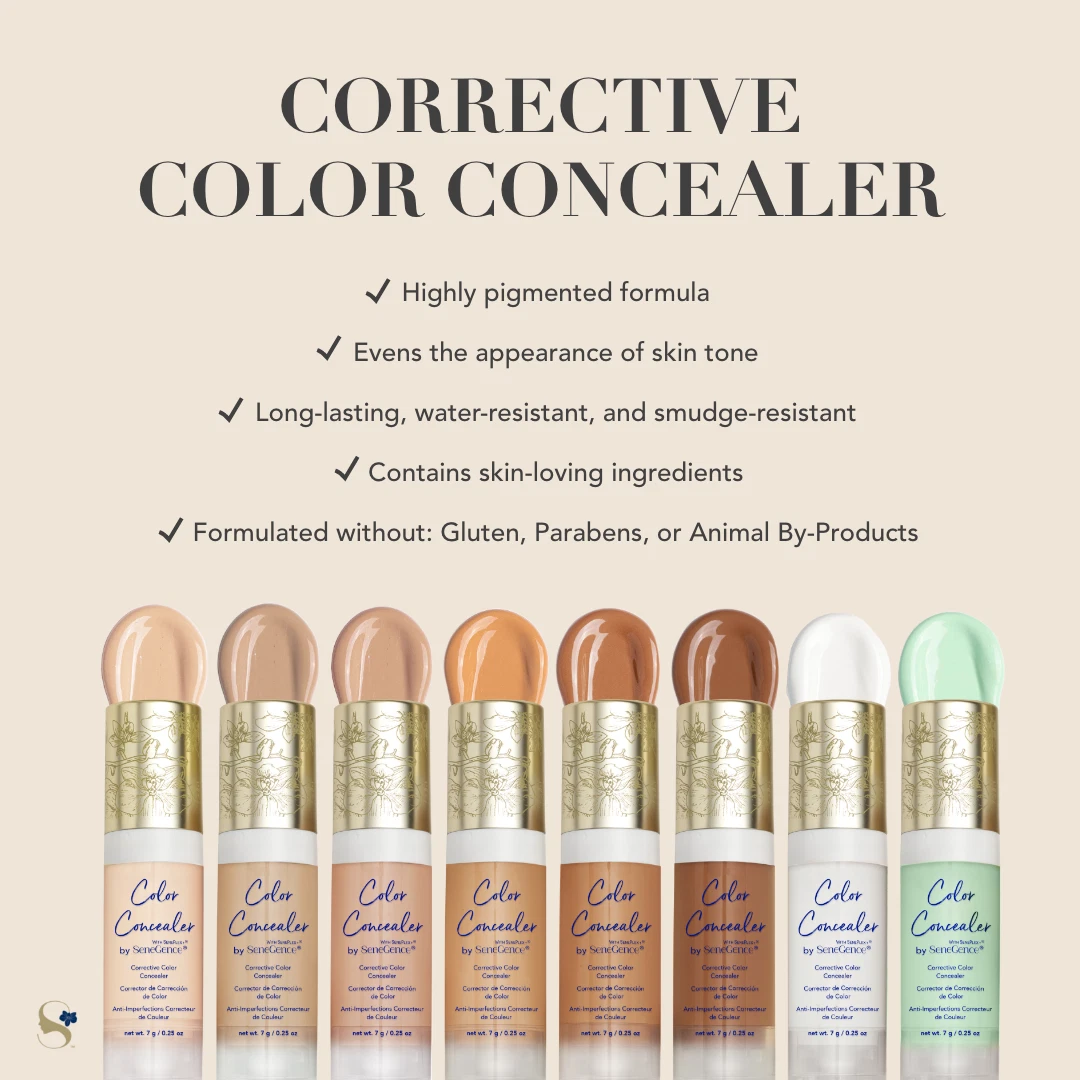 💋 Corrective Color Concealer AIRLESS PUMP SeneGence NEW! SEALED! FREE SHIPPING!