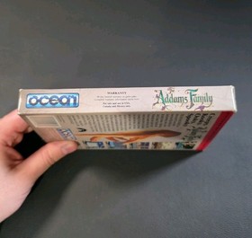 THE ADDAMS FAMILY for the NES Nintendo.  CIB