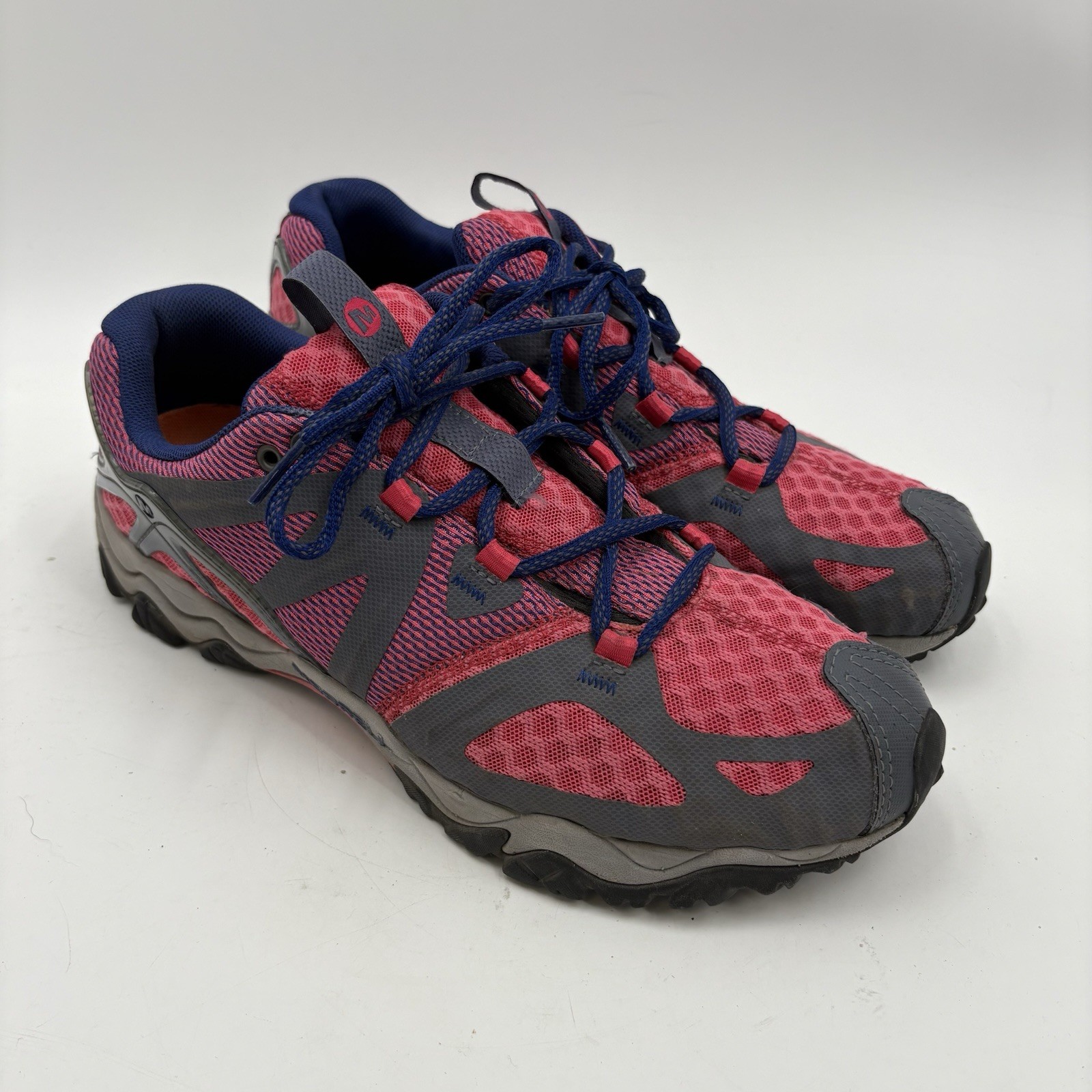 Scarpe da corsa Merrell donna J24374 Grassbow Air Trail rosa grigio US 10