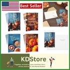 Hello Fall Thanksgiving Assortment - 16 Seasonal Greeting Cards with Envelopes