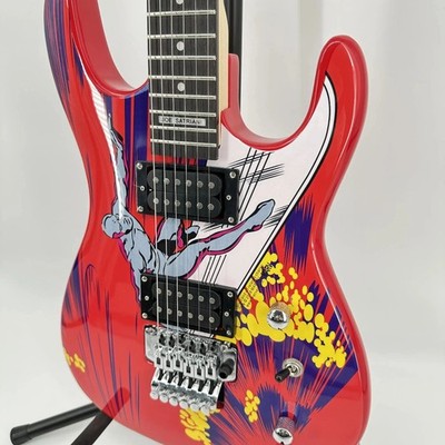 ali sairiページ２台分 20TH ANNIVERSARY JS20S Signed Joe Satriani Surfing W/ Alien Blue