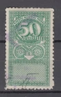 Latvia Revenue Document Tax Stamp RAKSTU NODEVU MARKA 50 Sant Apsit cat. K1 1930
