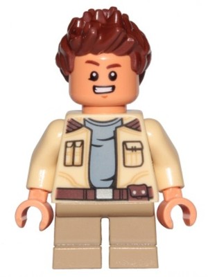 LEGO  Minifig sw0851 - Rowan - Tan Jacket - Minifigur