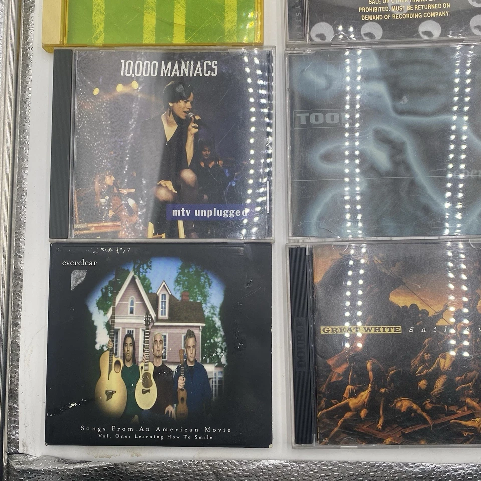 CD Lot 25 CDs 80s 90s Rock U2 Everclear Journey Stone Temple Alice Chain Etc SEE Foto 4 de 4