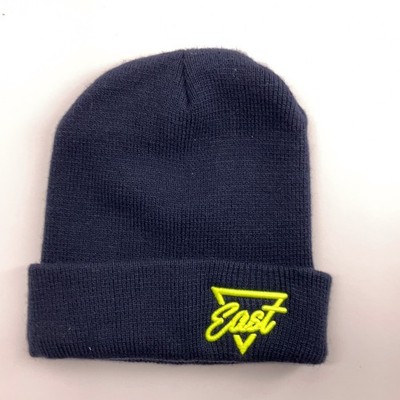 DECKY blue winter cup hat neon east triangle
