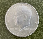 1964  Kennedy Half Dollar Silver Coin