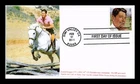DR JIM STAMPS US COVER PRESIDENT RONALD REAGAN FIRST DAY ISSUE RIDING HORSE