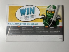 Lego Ninjago 70601 juste mont&eacute;