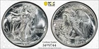 1942 50C Silver Walking Liberty Half Dollar PCGS Graded MS 64 White Coin
