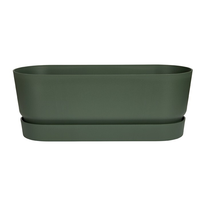greenville trough long 50cm leaf green elho