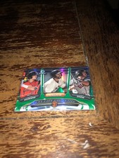 san francisco giants 2018 bowman chrome talent pipeline green refractor 08/99
