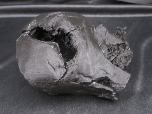 Star Wars Melted Darth Vader Helmet with Base (50% scale) - Picture 5 of 9