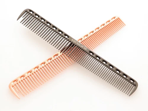 Professional Hair Styling Comb Made of Aluminium Antistatic Detangle Hair Cuttin