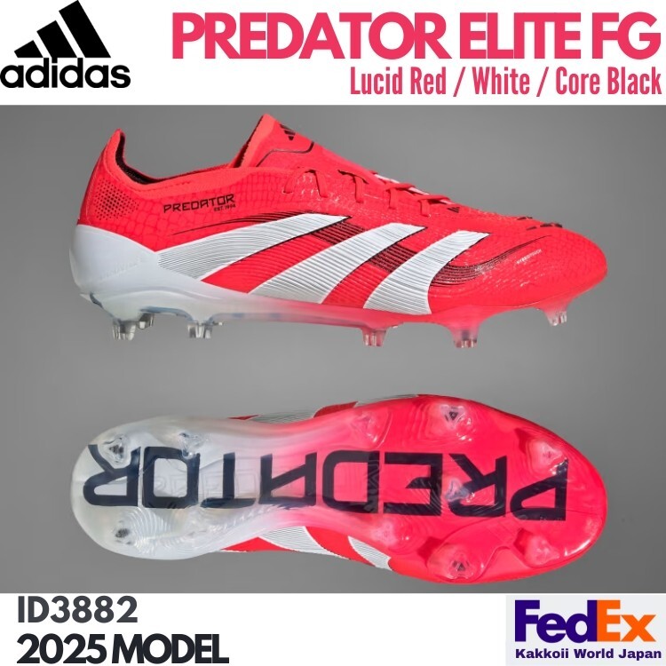 未使用 adidas Predator ELITE FG 27.5 adidas Predator Elite FG 'Advancement Pack' IF6442