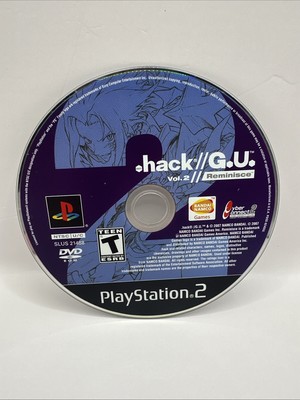 dot .hack G.U.: Vol. 2 Reminisce (Sony PlayStation 2, PS2) Disc Only