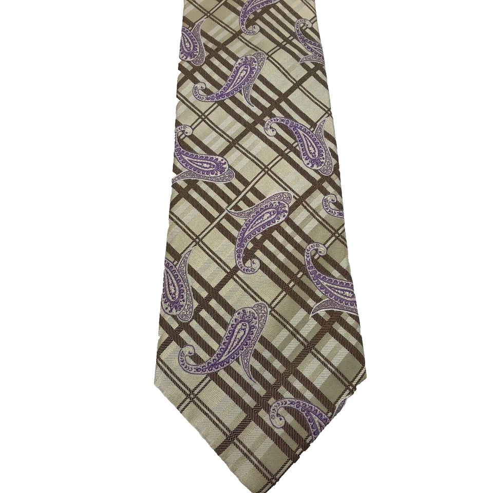 Corbata Steve Harvey multicolor cachemira 60 x 3,75 para hombre Foto 3 de 4