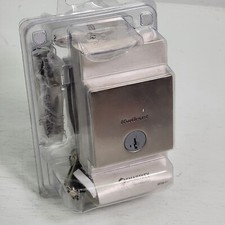 Kwikset Downtown Low Profile Satin Nickel Squ...