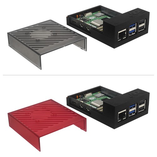 Raspberry Pi 5 POLY5+ Case Argon POLY5+ Box with PWM Cooling Fan ABS Material S1 - Zdjęcie 6 z 17