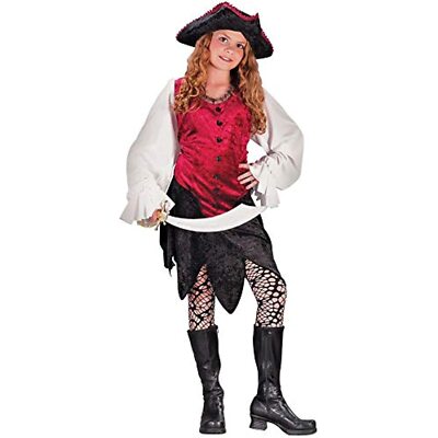 Fun World - First Mate - Pirate, Halloween Costume - Velvet Collection Small 4-6