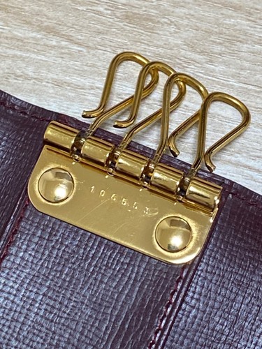 Authentic Cartier leather key holder look unused and in box no card - Picture 6 of 14