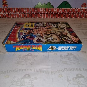 THE ADVENTURE ISLAND PART II TWO 2 NINTENDO NES PAL A VERSIONE ITALIANA GIG ITA