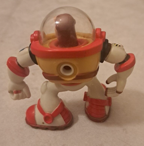 Disney Toy Story Buzz Lightyear Red Rare Fire Fightin 2002 Action Figure - Picture 2 of 3