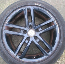 Audi A6 C7 2015 Alloy Wheel 4G0601025BL Rim R18 8J x 18 H2 ET39 Black B18-2