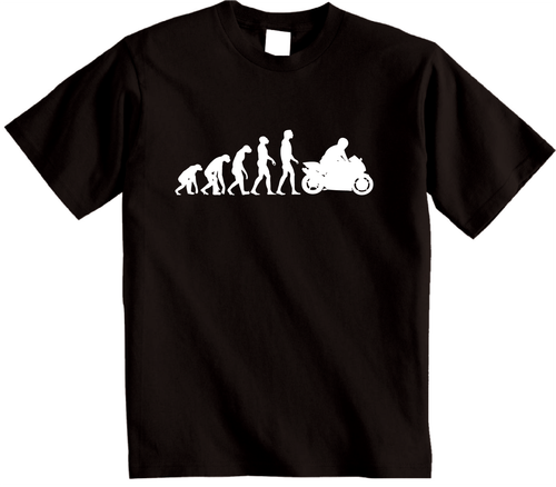 Motorbike Evolution T-Shirt Funny Biker Gift Superbike Motorcycle Tee Unisex - Picture 11 of 16