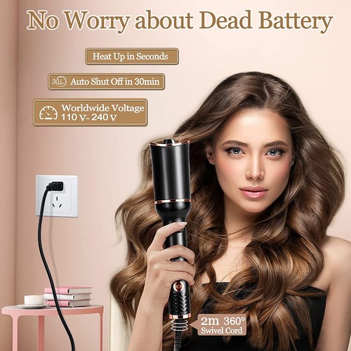 Lockenstab Automatisch,Lockenstab Große Locken mit 4 Einstellbare Temperatur DE - Bild 5 von 24