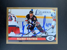 ALEXEI ZHITNIK SABRES AUTOGRAPH AUTO 99-00 TOPPS #232 *70917