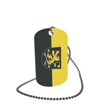 Dog Tag Flag Bunting Schriesheim Dog Tag Aluminium 30 x 50 mm