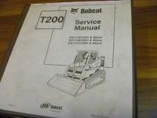 Bobcat T200 Turbo High Flow Skid Steer Loader Shop Service Repair Manual xz