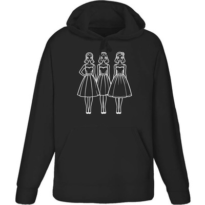 'Halloween Bridemaids' Adult Hoodie / Hooded Sweater (HO050124)
