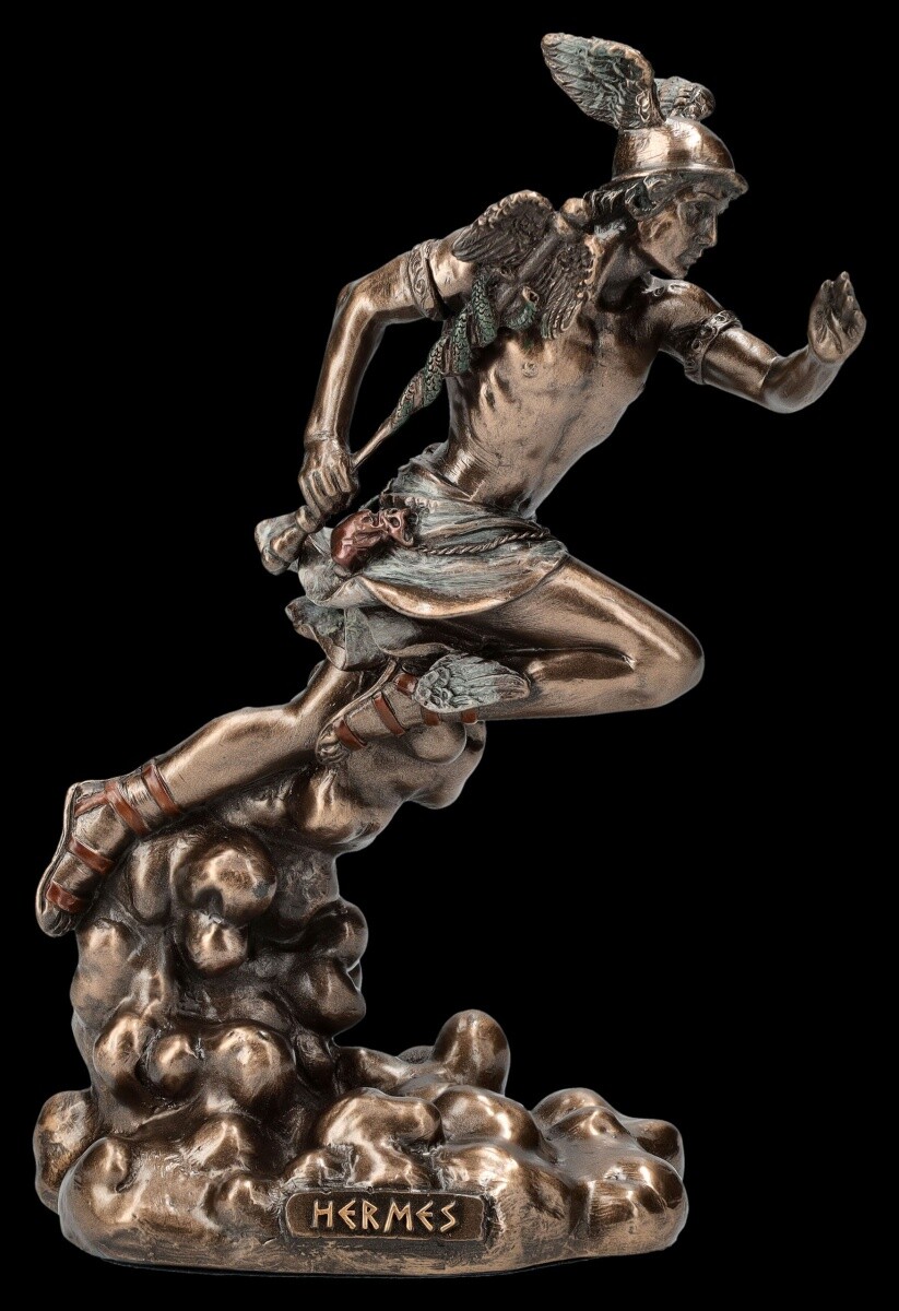 Veronese Hermes Statue - Greek God Messenger Mythology Decor Figurine