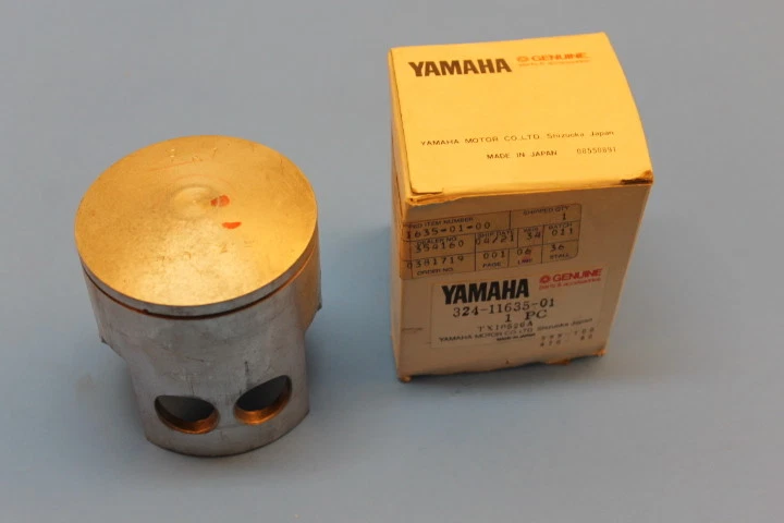 NOS YAMAHA 1972-1974 DT2 MX250 0,25mm 1ST O/S .25mm OverSize #324-11635-01-00 - Imagem 2 de 4