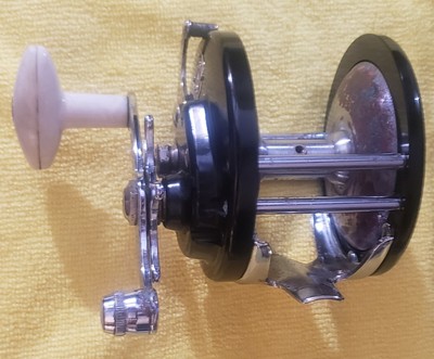 Moulinet De Pêche Ocean City 143 Vintage - Pour Eau Salée, Très Ancien Mais Fonctionnel