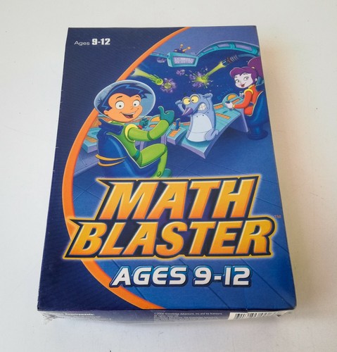 MATH BLASTER AGES 9-12 - PC | SEALED | eBay Australia